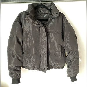 NWOT SHEIN Black Puffer Jacket ( size S )